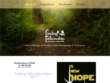 Tablet Screenshot of findingfellowship.org